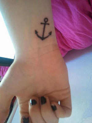 Girls Tattoo On Wrist