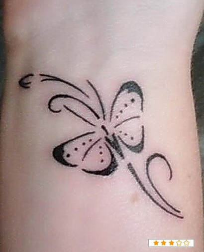 Girls Tattoo On Wrist