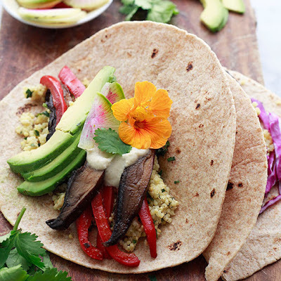 Portobello Vegetarian Tacos