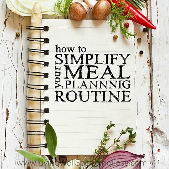 Meal Planning Routine Square