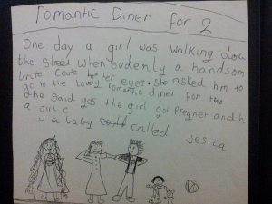 romantic dinner