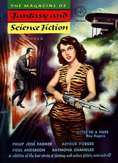 1953-10 The Magazine Of Fantasy And Science Fiction by Ed Emshwiller