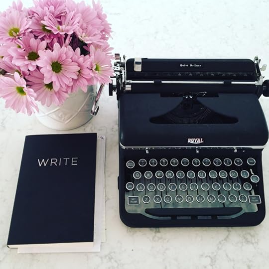 All mine: This Royal typewriter has special meaning to me.