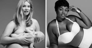 So it was plus-size models and not the breast feeding mom? Okay, apparently that's another controversy.