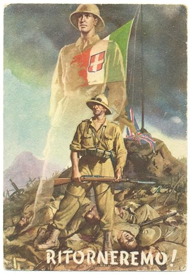 Poster calling Italians to avenge the defeat in East Africa, 1941. (public domain)