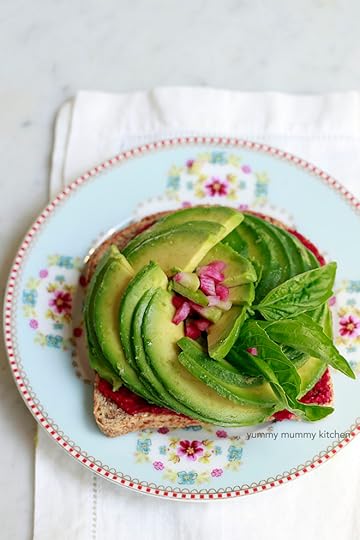 how to make an avocado rose flower