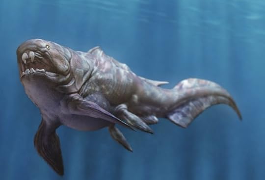 Armored Fish, fish, giant fish, prehistoric fish, dinosaur, dino fish, water dino,