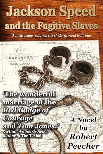 The cover for Jackson Speed and the Fugitive Slaves.