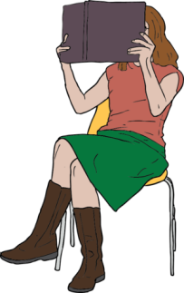 Woman reading