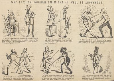 Marie Duval, Why English journalism might as well be anonymous, 1872