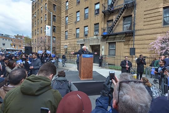 Bernie Sanders in Brooklyn