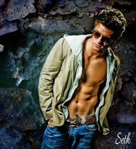 muscular sexy man