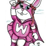 Wonder Bunny, the Superhero Cuddly Bunny Rabbit