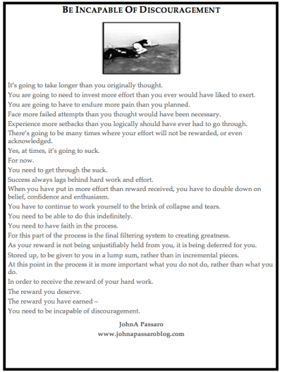 Be Incapable of Discouragement 20160330.png