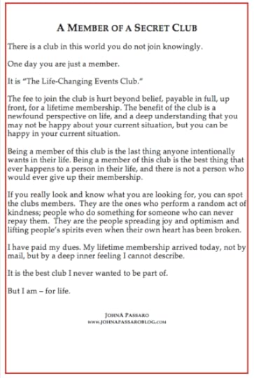 Member of a secret Club 20160330