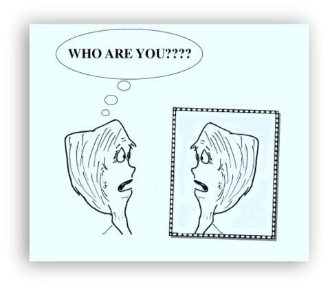 who are you cartoon