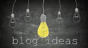 blog ideas