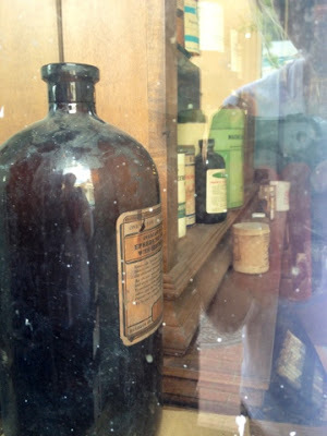 candy ice cream old ginger syrup bottles