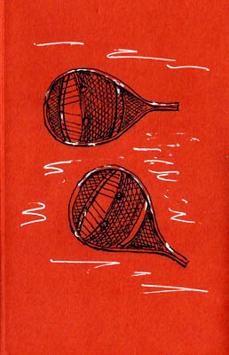 A pair of snowshoes provided some symmetry practice.