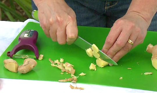 Ginger Peel Hack and Tea Slicing