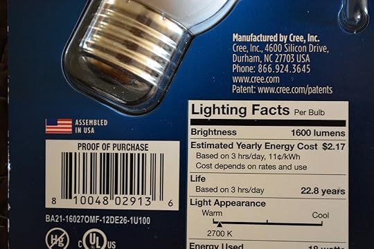 LED Lightbulb Package