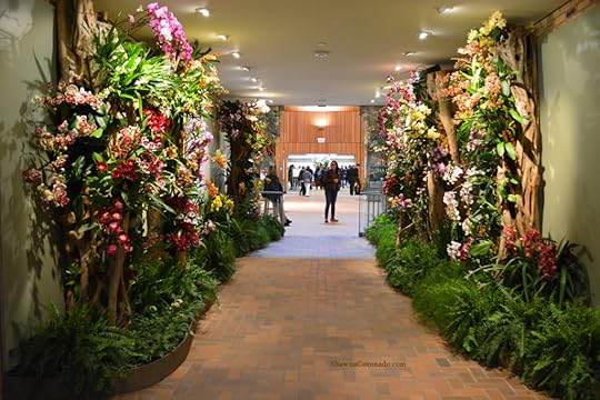 Chicago Botanic Orchid Show Entry Hall