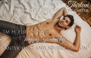 Shirtless sexy male model lying alone on his bed