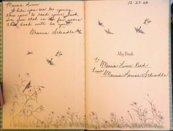 Kindess book inscription
