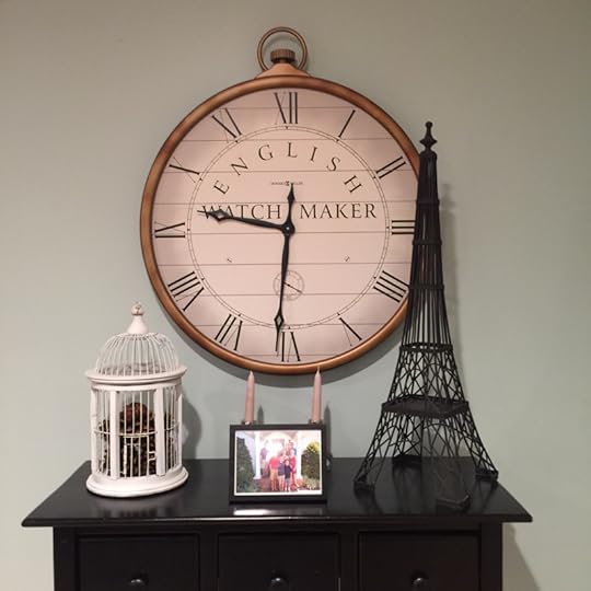 The clock in our living room.