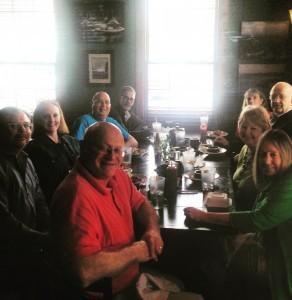 Lunch with an author... Imagine my surprise when the author was ME!