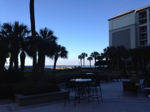 gardens in the rear of Ritz Carlton, Amelia Island