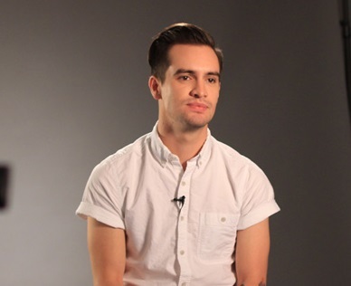 Famous Birthdays Today, April 12: Brendon Urie at the Walmart Soundcheck in 2013. Source: flickr. Author: Lunchbox LP 