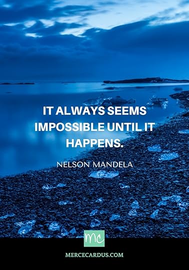 Nelson Mandela on impossibles
