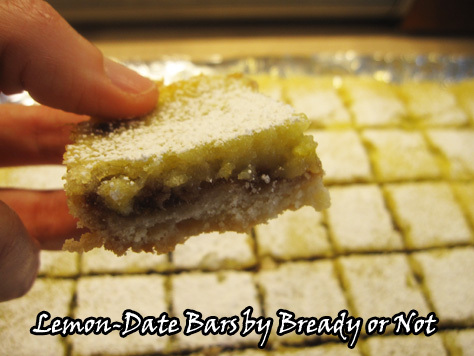 Bready or Not: Lemon-Date Bars