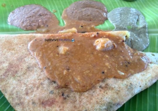 Foods of Southern India - Butter Masala Dosai 65 - Survive Travel