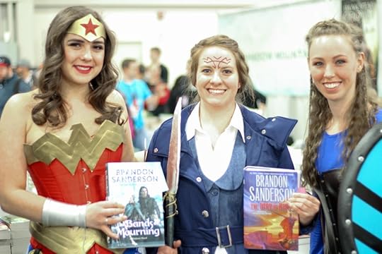 Fanx2016 with Brandon Sanderson - Kaladin in good company