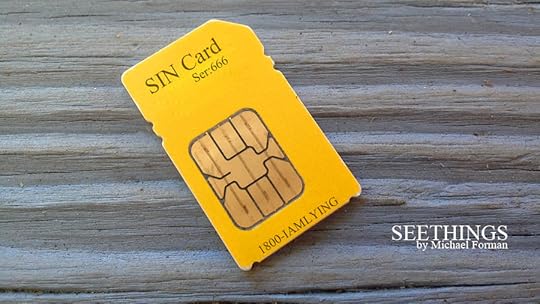 SIM card deception photo