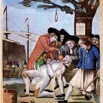 Americans have never liked taxes and showed their displeasure in 1774