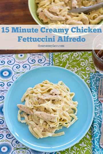 Tyson® Meal Kits: 15 Minute Creamy Chicken Fettuccini Alfredo available at Publix AD via flouronmyface.com