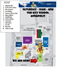Annapolis Book Festival Map