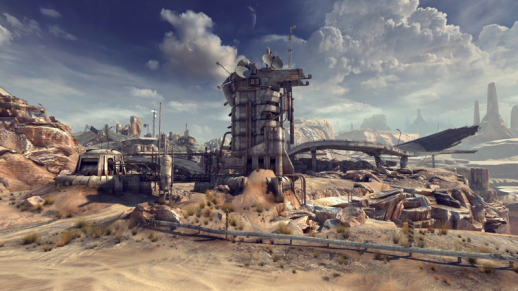 clouds ruins station desert rocks apocalypse pipes rage video game satellite dish 1920x1080 wal_www.wall321.com_49