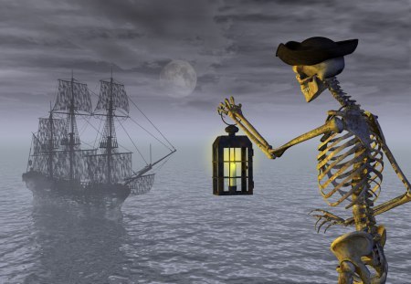 skeleton_pirate_with_ghost_ship