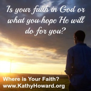 Where is Your Faith