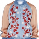floral bomber jacket