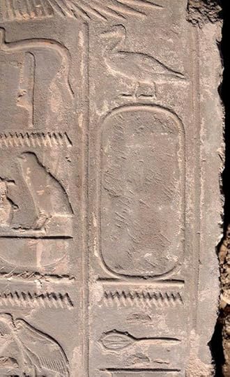 Erased name of queen Hatshepsut.
