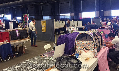 TICA cat show in the middle of the Phoenix Pet Expo