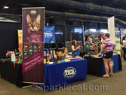 TICA booth at the Phoenix Pet Expo