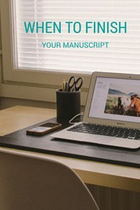 finishing your manuscript