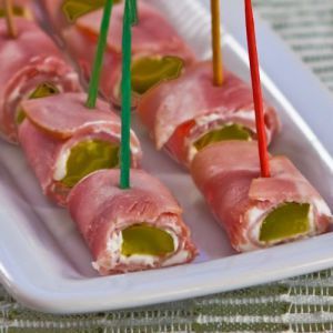 Ham & Dill Pickle Appetizer Bites