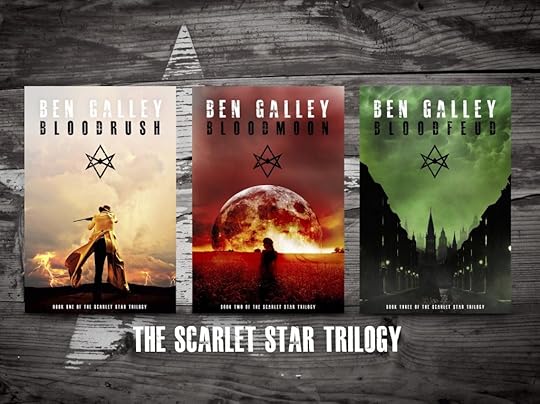 Author Ben Galley's The Scarlet Star Trilogy
